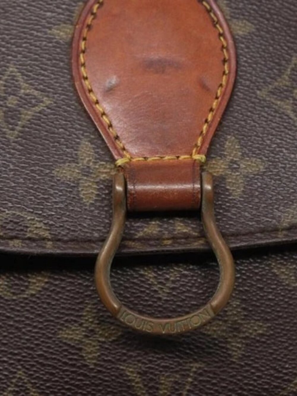 LOUIS VUITTON Monogram Saint Cloud GM Shoulder Bag M51242 LV Auth 82497 - Picture 13 of 16